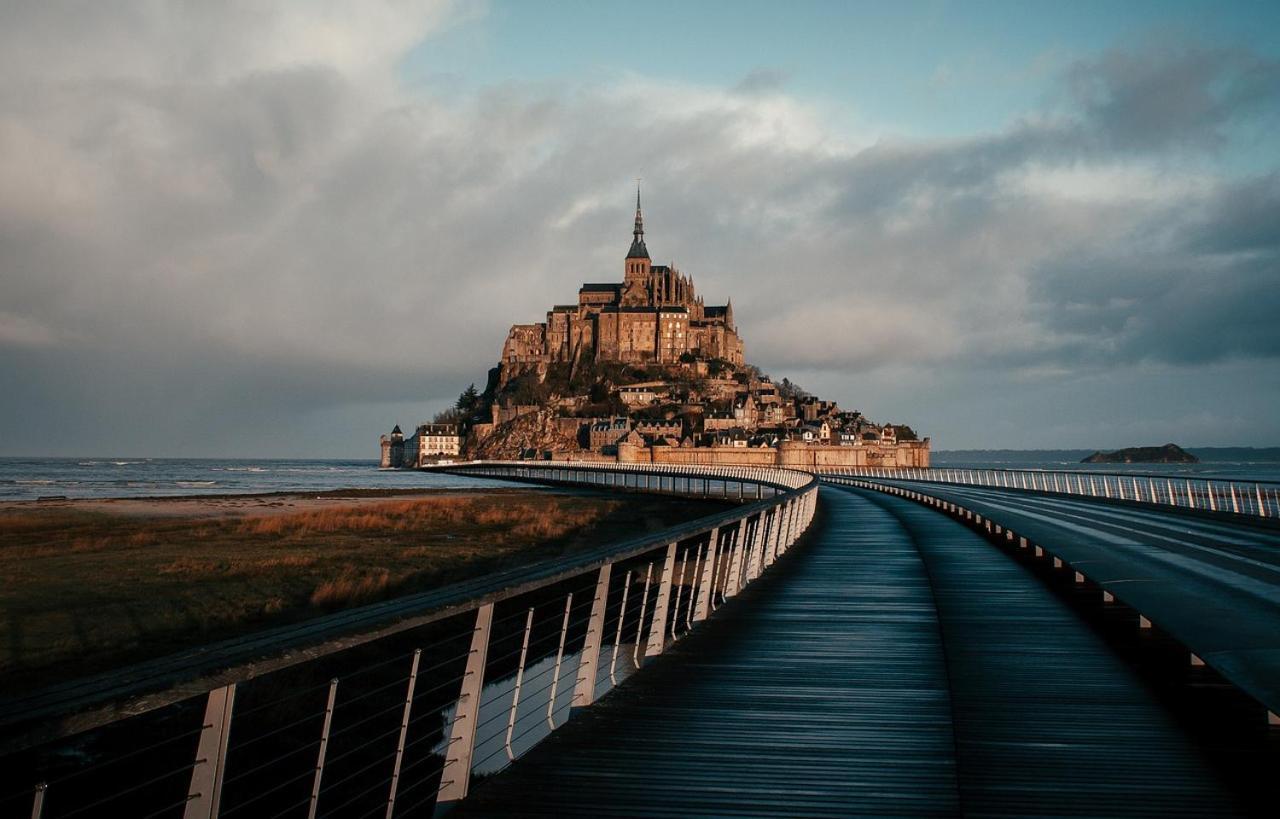 Gite Mont Saint Michel "Aucoeurdelabaie" Sains Esterno foto